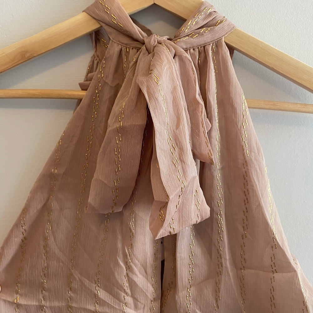 Luxxel Romantic Pink Maxi Cocktail Dress - Picture 4 of 6